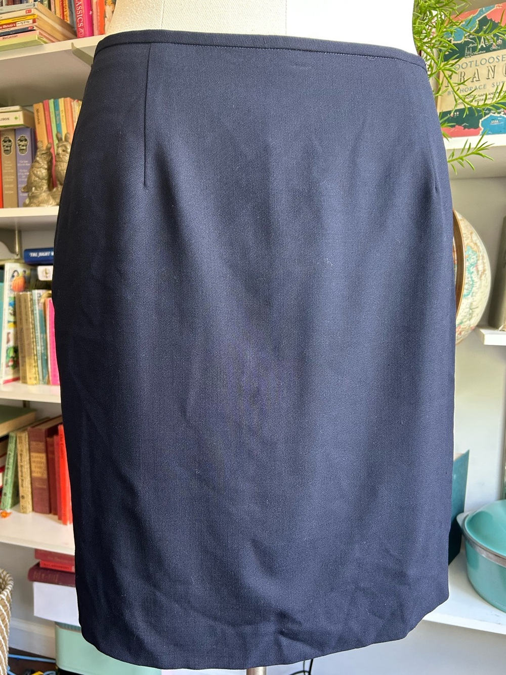 Ralph Lauren Navy Pencil Skirt